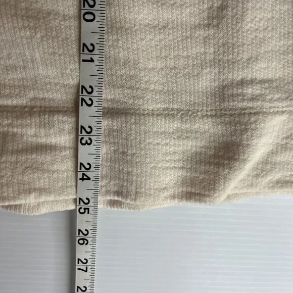 J. Crew 100% Cotton Boxy Womens Beige Pullover Shirt Sz Small - Picture 6 of 7